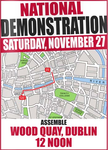 November 27th demo poster