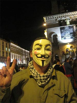 Occupy Dame Street, Dublin