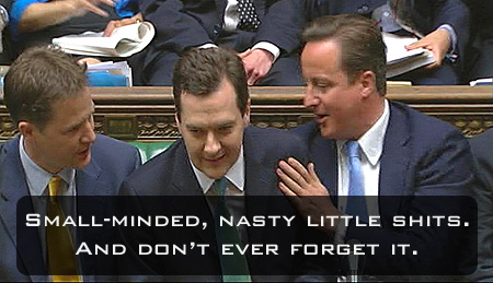 Small-minded nasty little shits