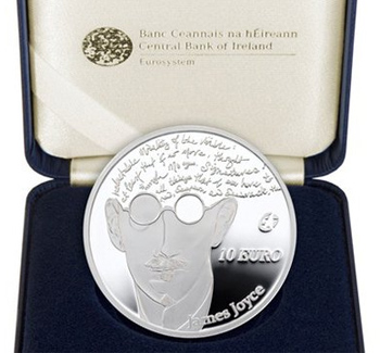 James Joyce coin